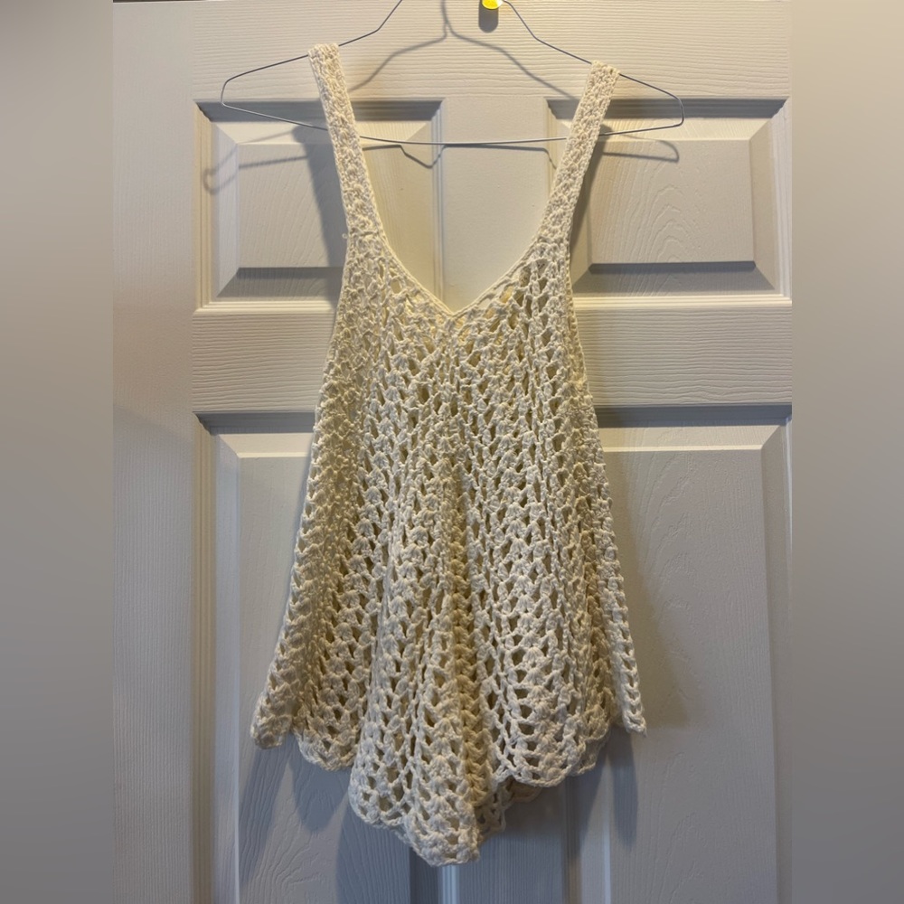 Sunny and 74 crochet knit Tank